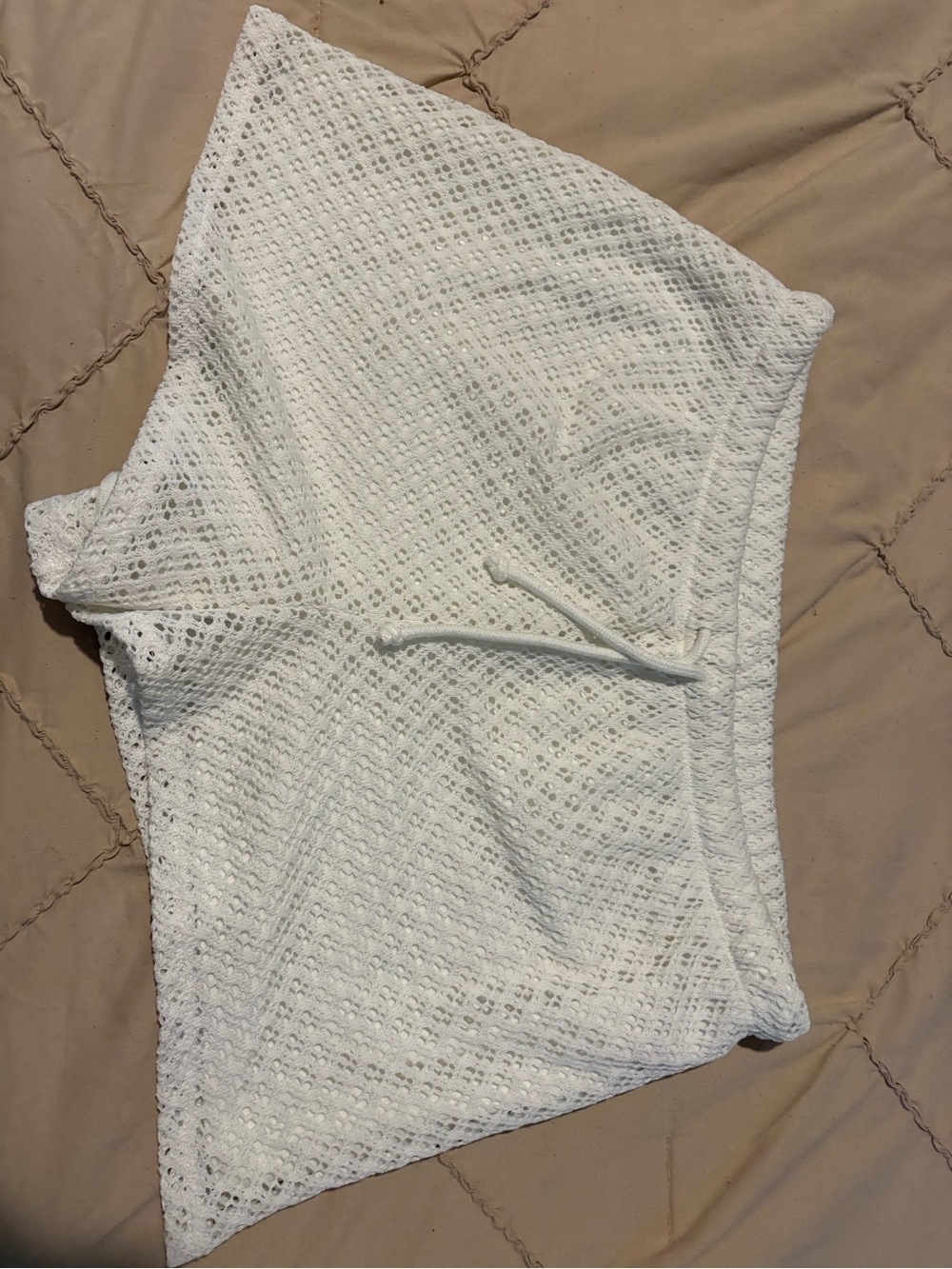 No Boundaries White Crochet Lace Skirt
